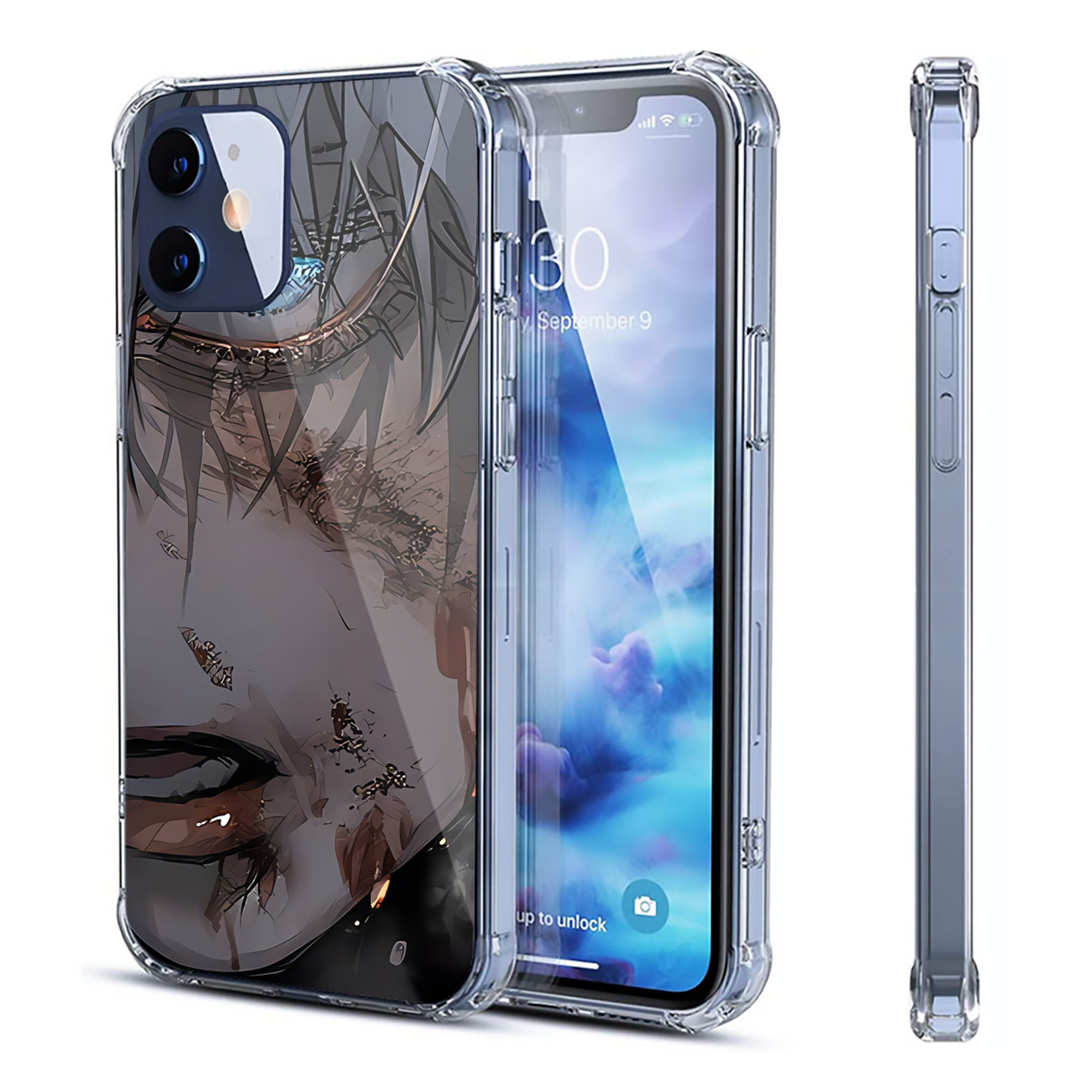（画像用） SPY×FAMILY间谍家家酒 【iPhone 12シリーズ対応】透明スマホケース（クリアソフトケース）